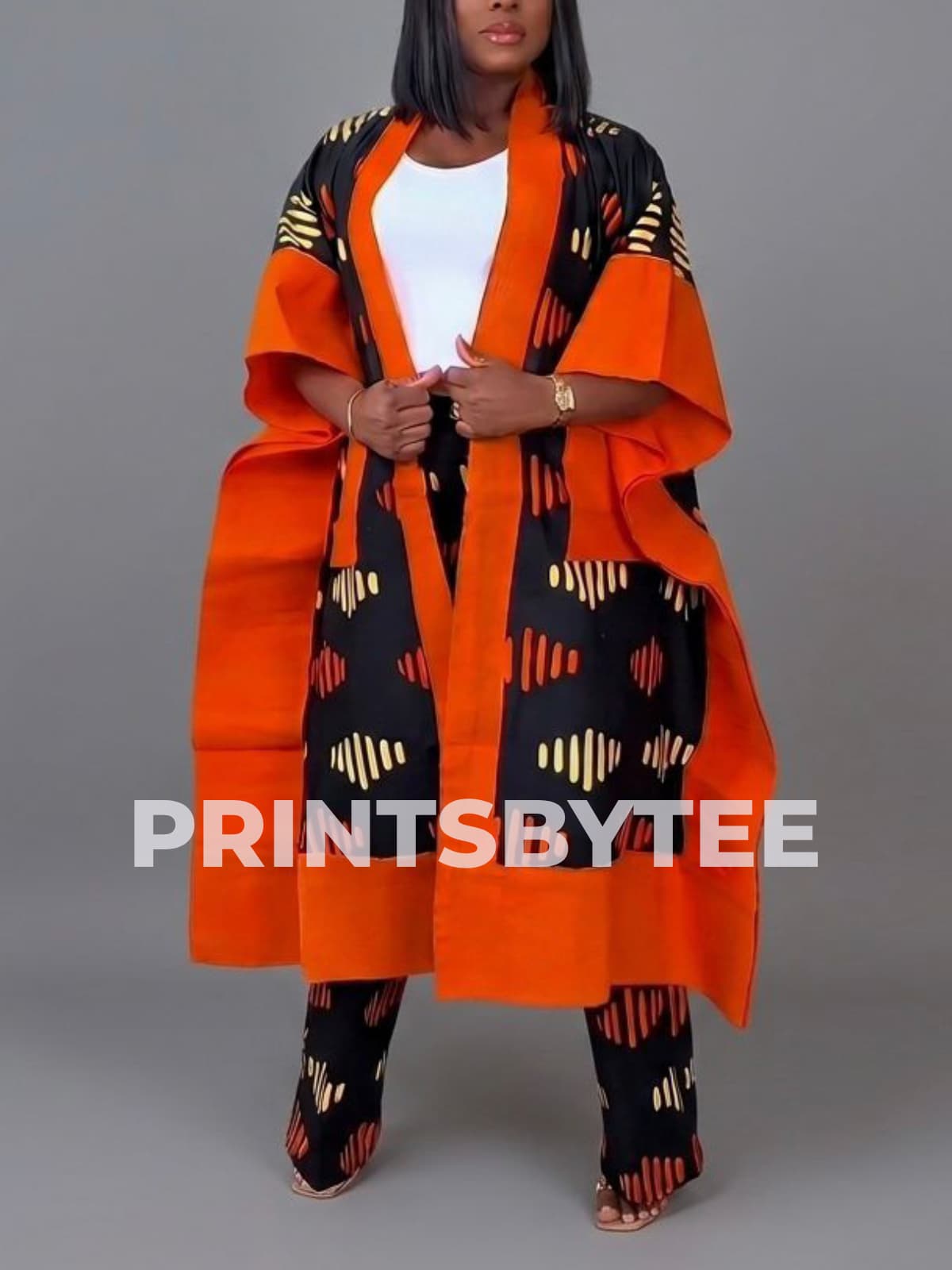 Aso Oke Kimono Set