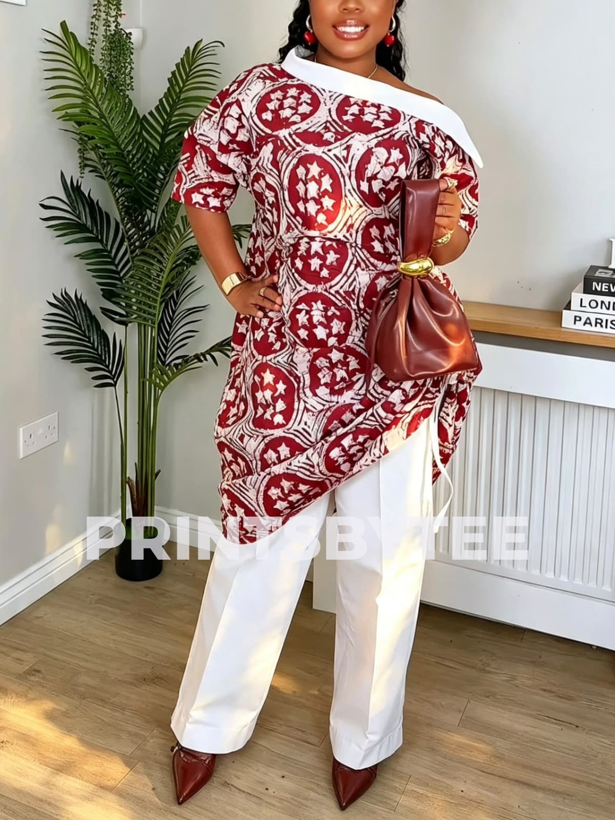 Zara Set — Maroon